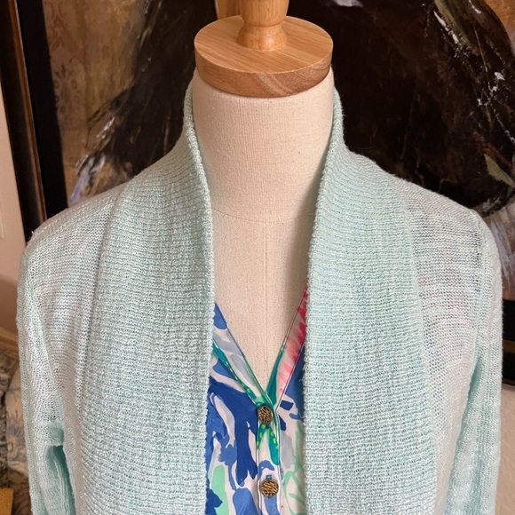 Lily Pulitzer Floral Silky Top Sz XXS - Picture 8 of 8